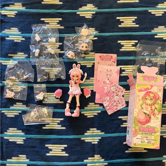 Blind Box BJD - Electronic Pet Game World Series - Scarred Violence Bunny - Picture 3 of 3